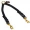 Dog Leather Coupler Braided