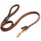 Dog Leather Braided Dog Leash
