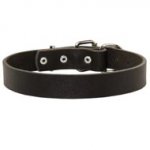 Dog Leather Dog Collar For Pleasant Wearing