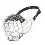 'The Silecer' Wire Cage Dog Muzzle With One Strap