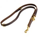 Multifunctional Leather Dog Leash