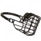 Frost-Resistant Wire Cage Dog Muzzle with One Adjustable Strap