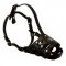 Anti Barking Leather Dog Muzzle