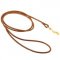 Round Leather Dog Leash for Dog Shows