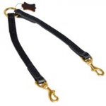 Leather Stitched Dog Coupler