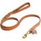 Walking and Training Leather Dog Leash with Comfy Handle