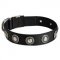 Dog Nylon Dog Collar with Circles Decoration