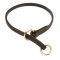 Dog Leather Choke Collar Effective Training
