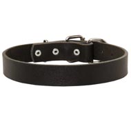 Dog Leather Dog Collar For Pleasant Wearing