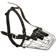 Wire Basket Dog Muzzle for Comfortable Walking and Training
