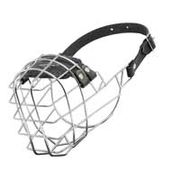 'The Silecer' Wire Cage Dog Muzzle With One Strap
